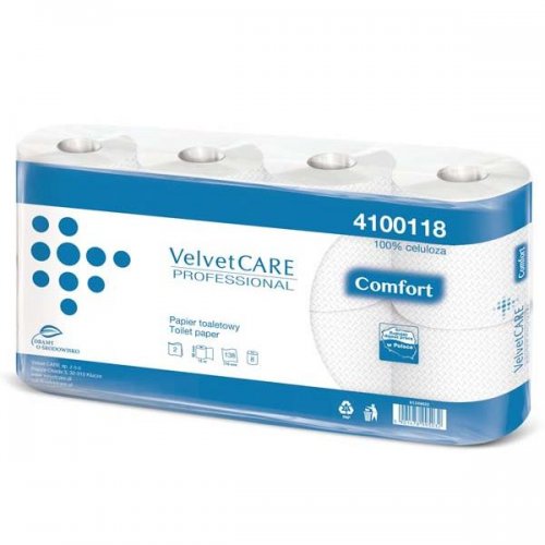 Velvet Toilet Paper Comfort 2w A8 15m 4100118