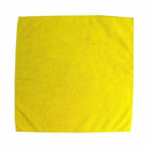 Microfiber cloth 32x32 yellow F